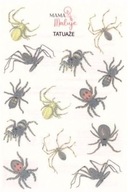 Umývateľné tetovanie Pavúky 2