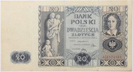 Banknot 20 Złotych - 1936 rok - AC