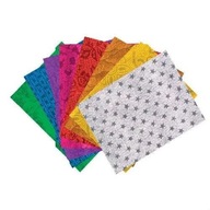 Zošit B4 8 farieb metalizovaných extrudovaných papierov