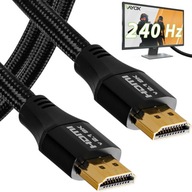 KABEL HDMI 2.1 8K PRZEWÓD ULTRA HIGH SPEED 48Gbps eARC FHD 240Hz VAYOX 3m
