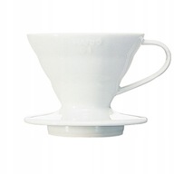 Dripper zaparzacz HARIO V60-01 Biały ceramiczny