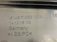 BMW E61 E60 passenger compartment plato KIESZEN driver´s 7063163