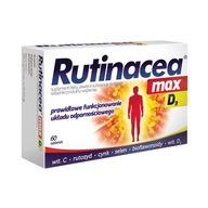 Rutinacea MAX D3 Cynk WITAMINA D 2000 SELEN 60 tab