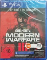 CALL OF DUTY MODERN WARFARE III COD MW 3 PL FOLIA - PS4