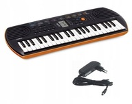 Casio SA-76 - mini keyboard dla dzieci do nauki + zasilacz