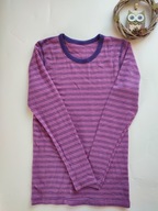 Termo tričko 152 na 12 rokov vlnené 100% merino fialové