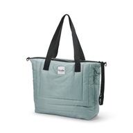 TORBA DLA MAMY PEBBLE GREEN QUILTED ELODIE DETAILS