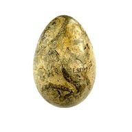 Jajko ozdobne PIĘKNE kamień naturalny DUŻE 10 cm aż 0,5 kg! Jaspis koralowy