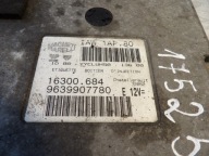 Peugeot 206 computer, control unit 9639907780 16300J.684 IAW.80