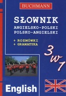 Słownik angielsko-polski polsko-angielski + rozmówki + gramatyka 3 w 1