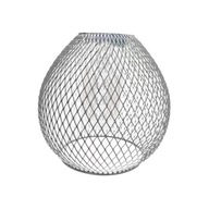 ch-Woven Lampshade Metal Woven white water drop