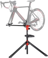 CXWXC Stojak serwisowy rowerowy montażowy 360° Regulacja wysokości czerwony