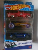 HOT WHEELS - 3 AUTKA K5904