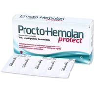 Procto-Hemolan Protect czopki 10 szt. hemoroidy