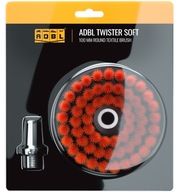 ADBL Twister Soft Szczotka Na Wkrętarkę Do Czyszczenia Tapicerki 100 mm