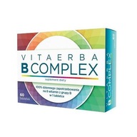 VitaErba B Complex Zestaw Witamin Z Grupy B 60 Tabletek