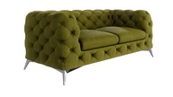 Sofa DWUOSOBOWA kanapa w stylu GLAMOUR 186x100 cm