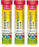 Protego Elektrolyty Junior 3x20 šumivé tablety Electrolytes Junior
