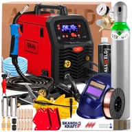 HEGESZTŐGÉP IDEAL TECNO MIG 221 SZINERGIKUS 230V 200A MMA TIG FORRASZTÁS IGBT