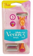 Maszynka na wkłady Gillette Simply Venus 3 8 wkładów