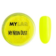 MylaQ Peľ My Neon Dust Yellow 2g
