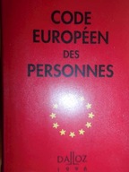 Code Europeen des personnes - Praca zbiorowa