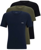 Koszulka męska T shirt HUGO BOSS koszulki 3pack 3pak 3 szt bawełniane