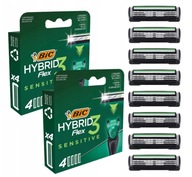 BIC HYBRID 3 FLEX SENSITIVE WKŁADY DO MASZYNEK BLISTER 8 SZTUK