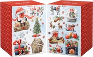 Adventný kalendár s baklažánmi ako vianočný darček