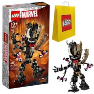 KLOCKI LEGO SUPER HEROES 76249 GROOT JAKO VENOM + TORBA PAPIEROWA LEGO