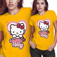 KOSZULKA DAMSKA KOBIECA T-SHIRT HELLO KITTY M PREZENT JAKOŚĆ