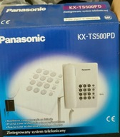 Telefon przewodowy Panasonic KX-TS500 Black