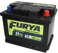 Akumulator FURYA 55Ah 420A 12V P+ MOŻLIWY DOWÓZ MONTAŻ