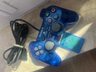 Kontroler PAD SONY PS2 ORYGINALNY BLUE LAGOON + KARTA PAMIĘCI