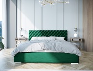 Łóżko Tapicerowane Pięknie Pikowane 160x200 Figo