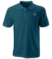 KOSZULKA MĘSKA WILSON STRIPE POLO BLUE CORAL XXL