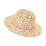 Czapka Sterntaler 1412082 kapelusz słomkowy letni z cekinami beżowy r. 45