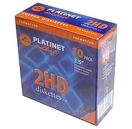 Dyskietki Platinet Media 1,44MB 10szt nowe