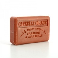 Label Des Sens Marseillské mydlo Cannelle orange Škorica, pomaranč 125g