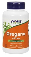 Oregano 450 mg 100 kapsúl Veg NOW Food's Doplnok stravy