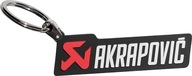 Brelok Akrapovic czarny z napisem i logo