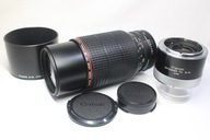 Canon New FD NFD 80-200mm F/4 L MF Zoom Telephoto Lens w/ EXTENDER FD 2X-B