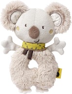 FEHN Bavlnený drapák s hrkálkou KOALA 18 cm