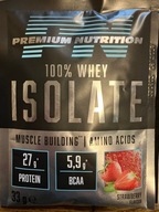 Premium Nutrition 100% Whey Isolate 34g jahodový