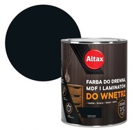 ALTAX DO DREWNA MDF I LAMINATÓW CZARNY 0,75L