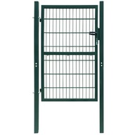 Plotová brána (jedna) 2D zelená 106x190 cm