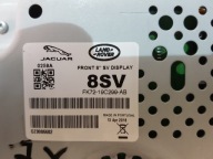 Jaguar XE X760 Display navigazione radia