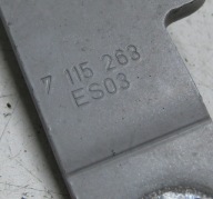 BMW E91 2.0 D 09R hinge bonnets left right KOMPLET 7115263 7115264