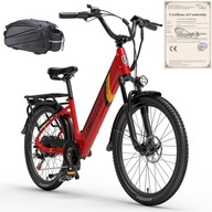 Dámsky elektrický bicykel Lankeleisi ES500PRO 130KM 14,5AH 32KM/H 500W+Taška