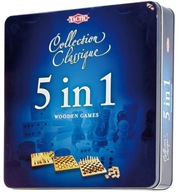 Tactic 5w1 Tin BOX - szachy warcaby backgammon